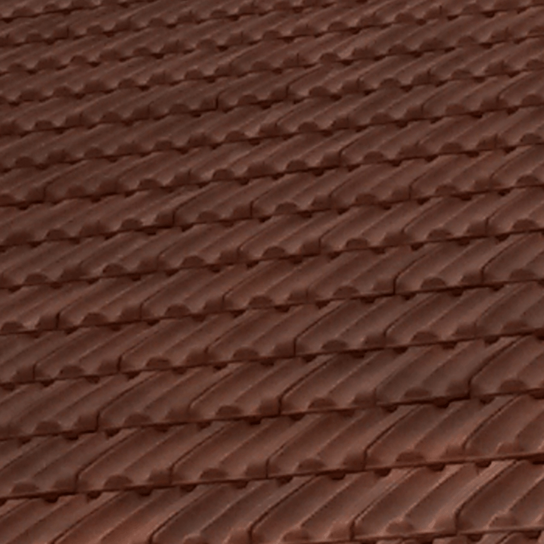 Flat Jaspee Red Roof Tile Image 3